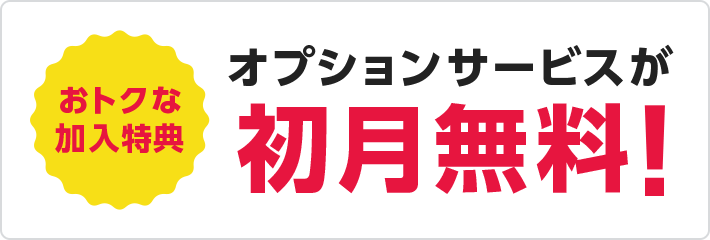 善は急げ！50000円最短２ヵ月キャッシュバック！